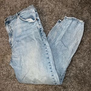 Abercrombie & Fitch Ultra High Rise Straight 90’s jeans